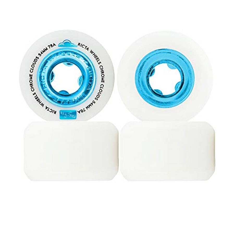 RIzaページ Ricta Clouds 78a Skateboard Wheels - White - 60mm – CCS